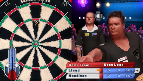 PDC World Championship Darts screenshot 5 for PSP